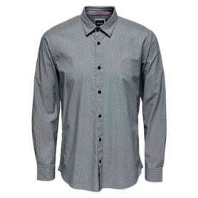 Camisa Only & Sons Deon Slim Ctn Ditsy Ls  Shirt Cs
