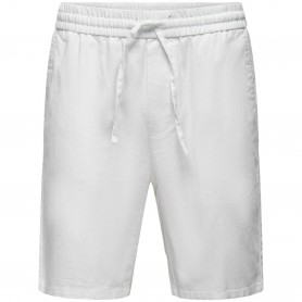 Pantalon Corto Only & Sons Onslinus 0007 Cot Lin Shorts Noos