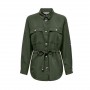 Camisa Only Onllaris Life 4/5 Fem Cargo Jacket Cc Wvn