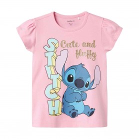 Camiseta Name It Nmffolly Stich Ss Top Noos Wdi