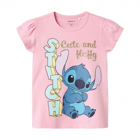 Camiseta Name It Nmffolly Stich Ss Top Noos Wdi