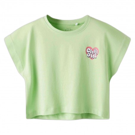 Camiseta Name It Nkfvilma Capsl Crop Top F1 Noos