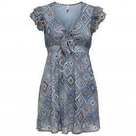 Vestido Only Onllasta Life Ss Peekaboo Dress Wvn