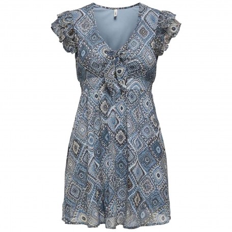 Vestido Only Onllasta Life Ss Peekaboo Dress Wvn