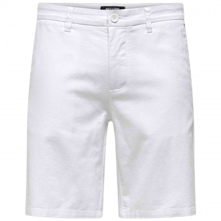 Pantalon Corto Only & Sons Onsmark 0011 Cotton Linen Shorts Noos