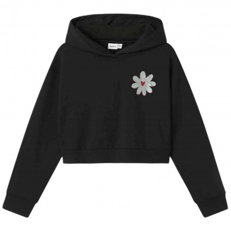 Sudadera Name It Nkfkory Ls Crop Boxy Swe Wh Bru Ps Noos