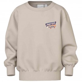 Sudadera Name It Nmmvasha Ls Nreg Sweat Unb (Beige)