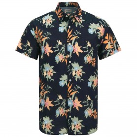 Camisa Jj Rebel Jrebbastian Flower Print Shirt Ss