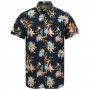 Camisa Jj Rebel Jrebbastian Flower Print Shirt Ss