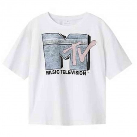 Camiseta Name It Nkfjibbi Mtv Ss Rlx Top Box Cplg