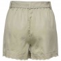 Pantalon Corto Only Onlarizona Life Hw Belt Emb Shorts Pnt