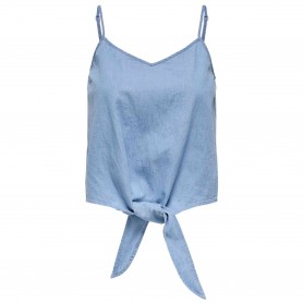 Camiseta Only Onlnova Azure Knot Singlet Ptm