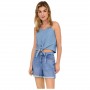 Camiseta Only Onlnova Azure Knot Singlet Ptm