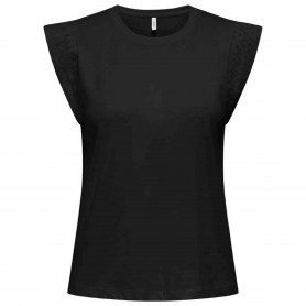 Camiseta Only Onlhenriette Life S/L Mix Top Jrs