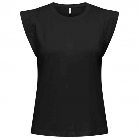 Camiseta Only Onlhenriette Life S/L Mix Top Jrs