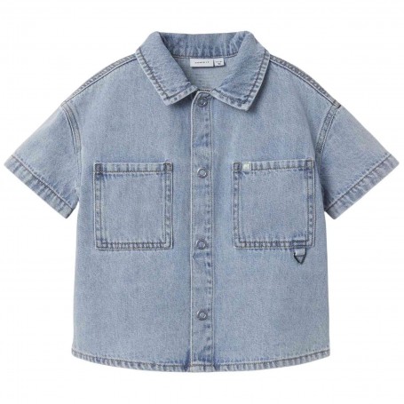 Camisa Name It Nmmhalf Dnm Boxy 1/2 Shirt 6999-Iy F