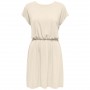 Vestido Only Onlfreda Batsleeve O-Neck Mix Dress Jrs