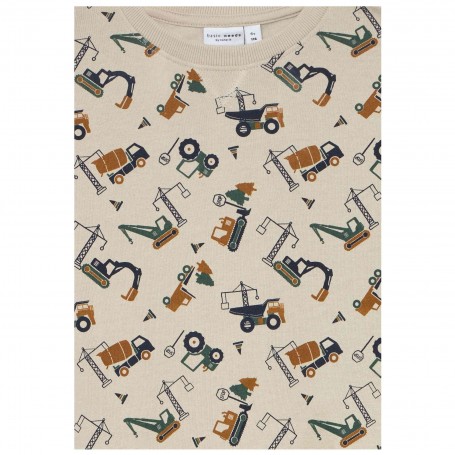 Sudadera Name It Vimo Ls Nreg Aop Sweat Bru