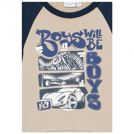 Sudadera Name It Nmmvildar Ls Sweat Box Bru