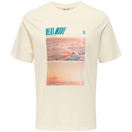 Camiseta Only & Sons Onsmagdy Life Reg Photoprint Ss Tee