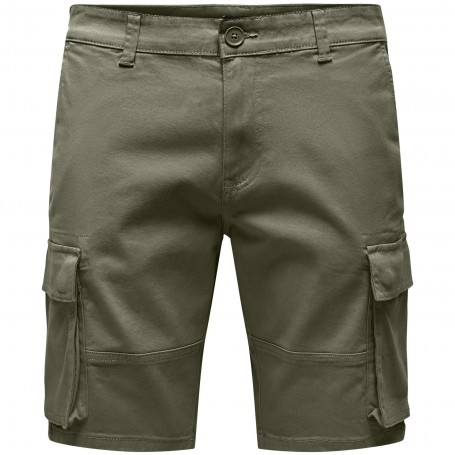 Pantalon Corto Only & Sons Onscam Stage Cargo Shorts 6689 Life Noos