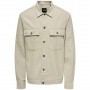 Camisa Only & Sons Onskennet Ls Linen Overshirt Noos