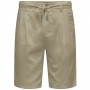 Pantalon Corto Only & Sons Leo Linen Mix 0048 Shorts