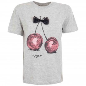 Camiseta Only Onlnita Life Reg S/S Bow Top Pri Cs Jrs