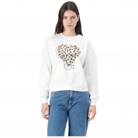 Sudadera Only Onltammie Ls Leo Print O-Neck Swt