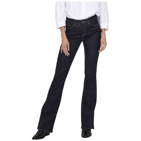 Vaquero Only Onlblush Mid Fl Stayblue Dnm Rea023Noos