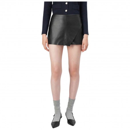 Falda Pantalon Only Onlmist-Amili Mw Faux Leath Skort Pnt