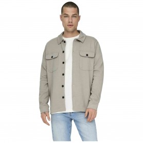 Chaqueta Only & Sons Newkodyl Overshirt Sweat Noos