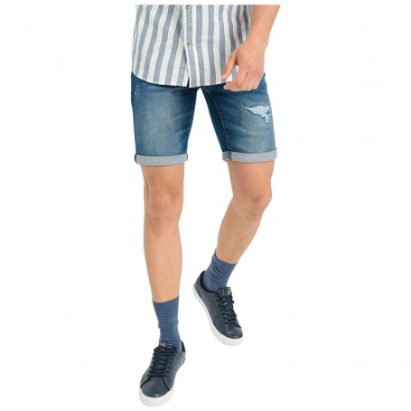 Pantalon Corto Only & Sons Ply Dark-Mid Blue Des Jog 5150 Shorts