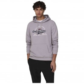 Sudadera Only & Sons Lenny Reg Vintage Print Hood Sweat
