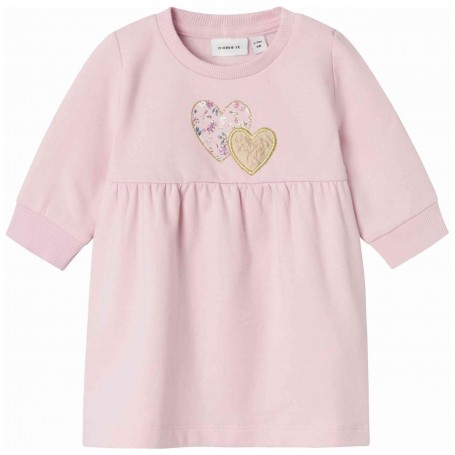 Vestido Name It Sinda Ls Sweat Dress Bru