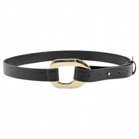 Pieces Kamilla Croco Waist Belt