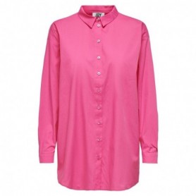 Camisa Only Molly Solid Oversize Shirt Wvn