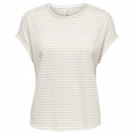 Camiseta Only Karla S/S O-Neck Glitter Top Jrs