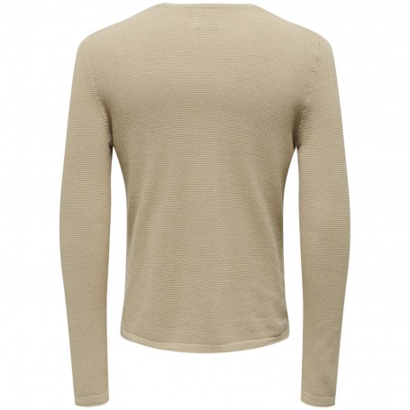 Jersei Only & Sons Panter 12 Struc Crew Knit Noos