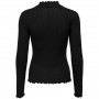 Jersei Jaqueline De Yong Fransiska L/S Highneck Top Jrs Noos
