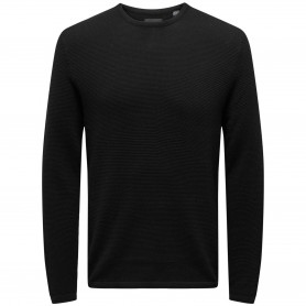 Jersei Only & Sons Panter 12 Struc Crew Knit Noos