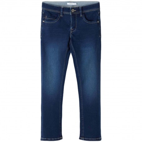 Pantalon Largo Name It Silas Slim Swe Jeans 7025-Tr Noos
