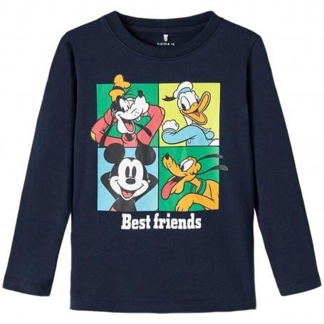 Camiseta Name It Jany Spiderman Ls Top Noos Mar