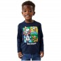 Camiseta Name It Jany Spiderman Ls Top Noos Mar