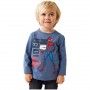 Camiseta Name It Jany Spiderman Ls Top Noos Mar
