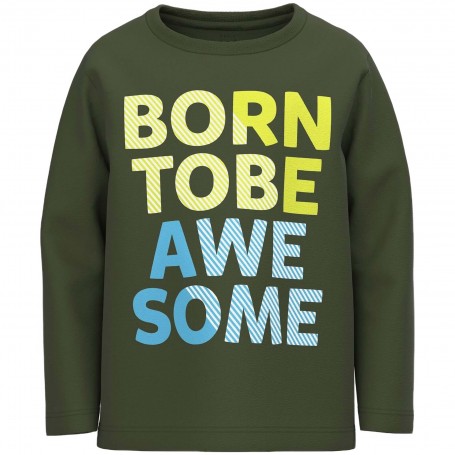 Camiseta Name It Vagno Ls Loose Top K1