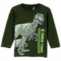 Camiseta Name It Josko Jurassic Ls Top Vde