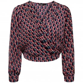 Camisa Only Jenny Ls Wrap Top Ptm