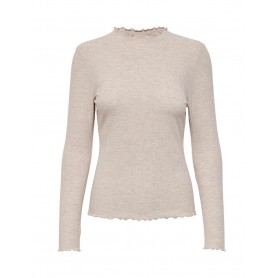 Camiseta Only Emma Ls Hight Neck Top Noos Jrs