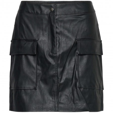 Falda Only Vera Faux Leather Skirt Cc Otw